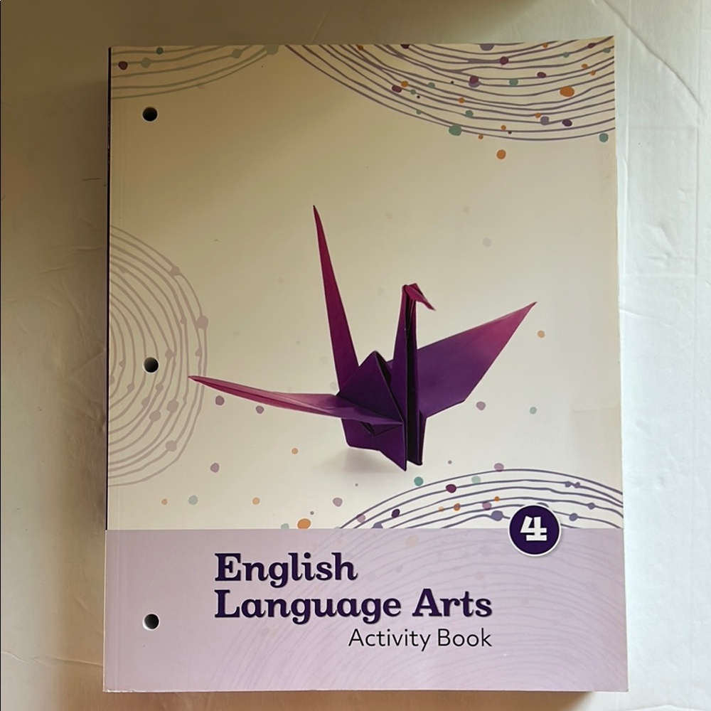 English Language Arts Homeschool Curriculum Activity Book